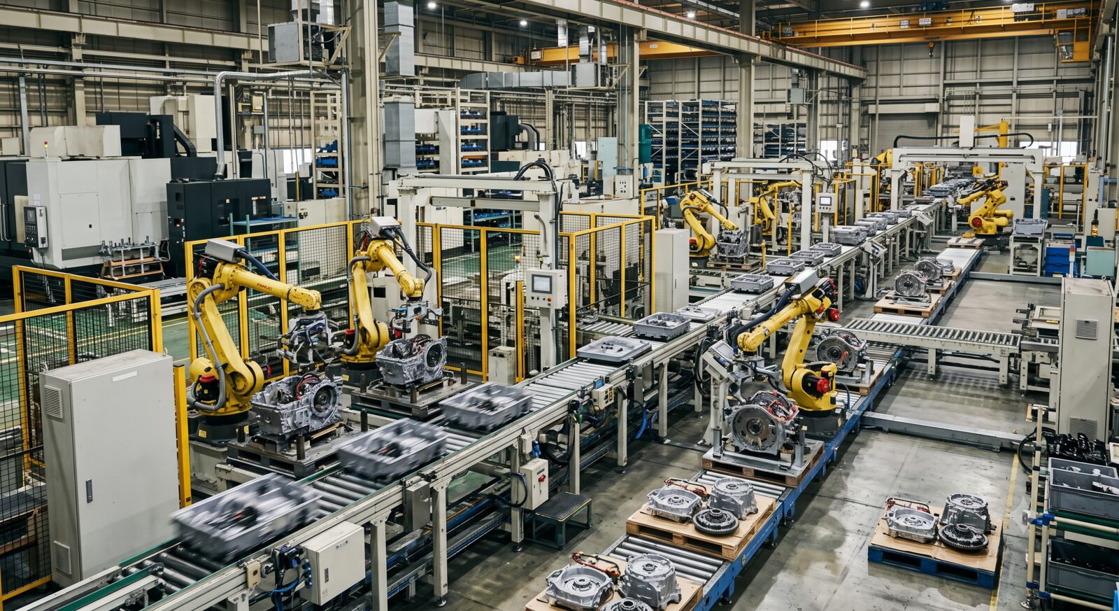 製造業の工場・生産ラインの風景