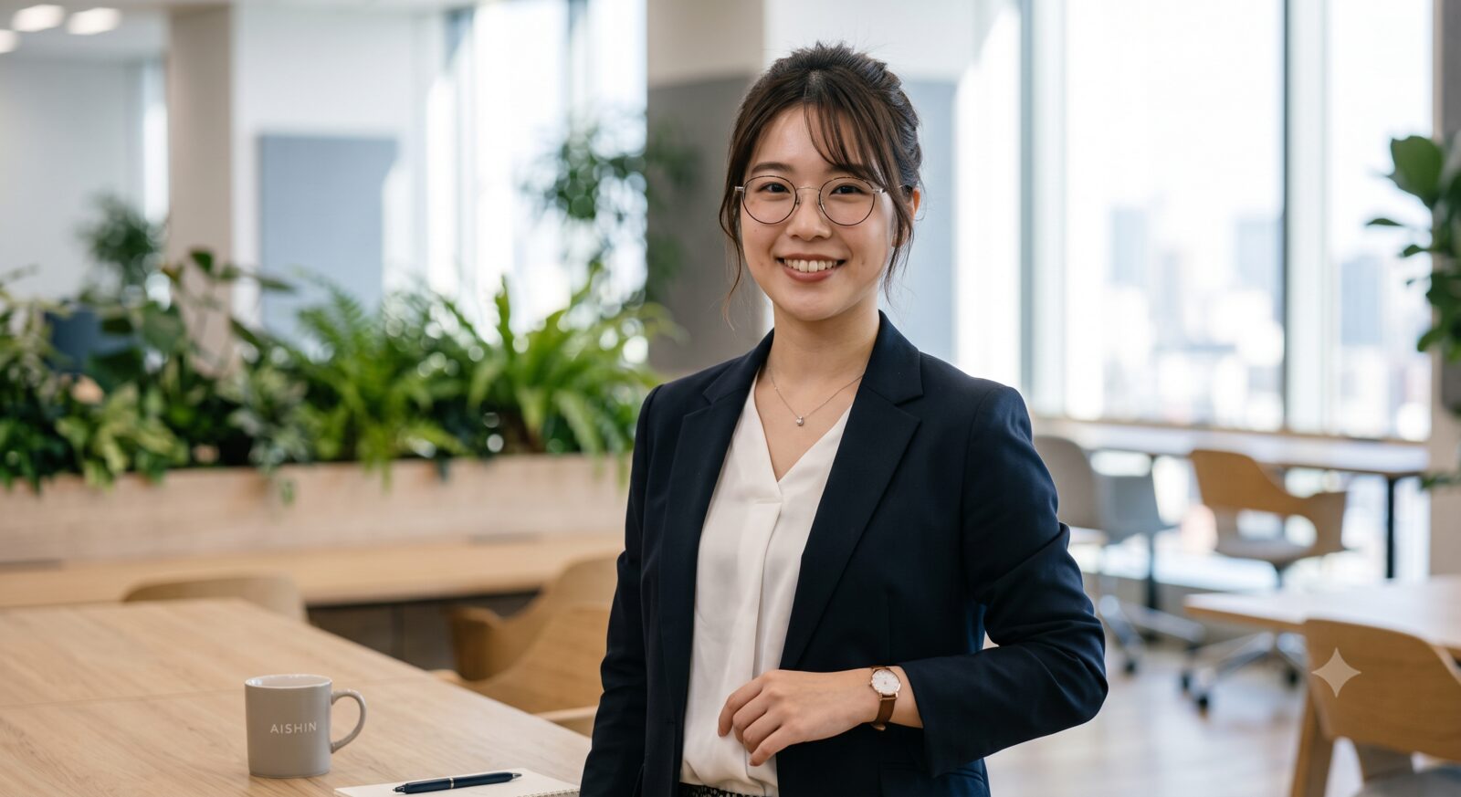 若手社員ポートレート